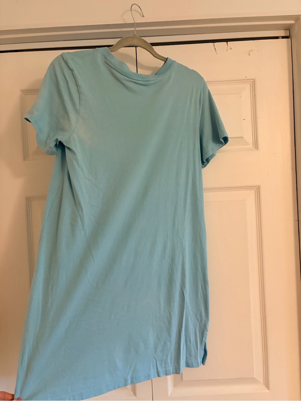 Old Navy Light Blue Short Sleeve Tee - Picture 4 of 5